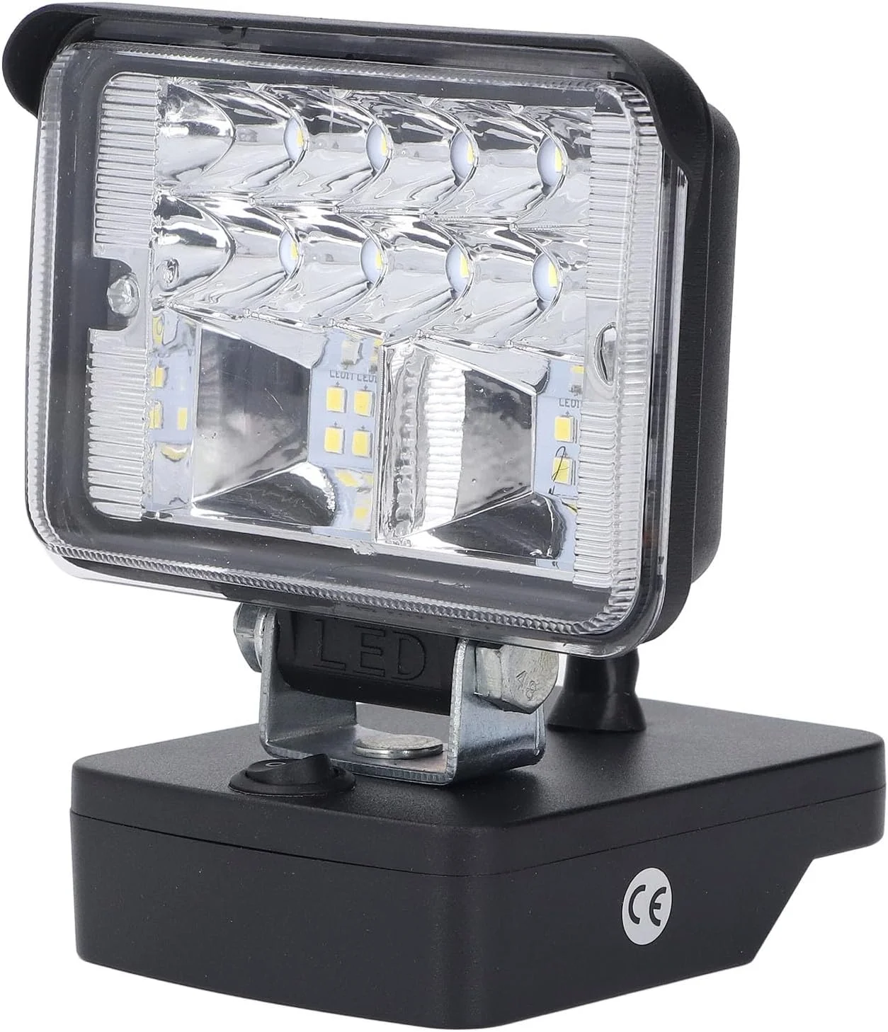 چراغ کار LED Tihebeyan، چراغ های سیل بادوام در فضای باز برای Parkside X20V 20V، عملکرد خوب برای لامپ کار، Zinclement