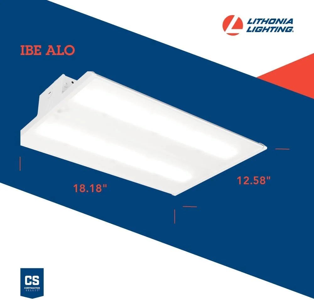 چراغ سوله ای LED لیتونیا لایتینگ IBE ALO21 MVOLT SWW9 80CRI DWH با خروجی نور قابل تنظیم 12000/16000 لومن، رنگ سفید قابل تغییر 40/50K، ابعاد 46.2 * 41.1 سانتیمتر چراغ سوله ای LED لیتونیا لایتینگ IBE ALO21 MVOLT SWW9 80CRI DWH با خروجی نور قابل تنظیم 12000/16000 لومن، رنگ سفید قابل تغییر 40/50K، ابعاد 46.2 * 41.1 سانتیمتر