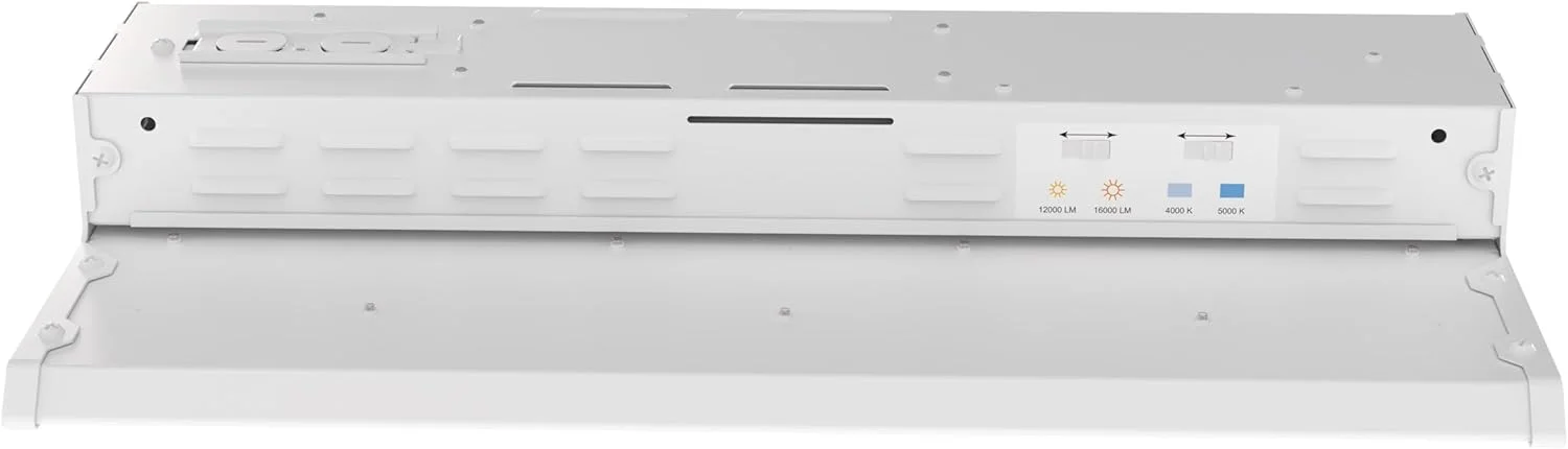 چراغ سوله ای LED لیتونیا لایتینگ IBE ALO21 MVOLT SWW9 80CRI DWH با خروجی نور قابل تنظیم 12000/16000 لومن، رنگ سفید قابل تغییر 40/50K، ابعاد 46.2 * 41.1 سانتیمتر چراغ سوله ای LED لیتونیا لایتینگ IBE ALO21 MVOLT SWW9 80CRI DWH با خروجی نور قابل تنظیم 12000/16000 لومن، رنگ سفید قابل تغییر 40/50K، ابعاد 46.2 * 41.1 سانتیمتر