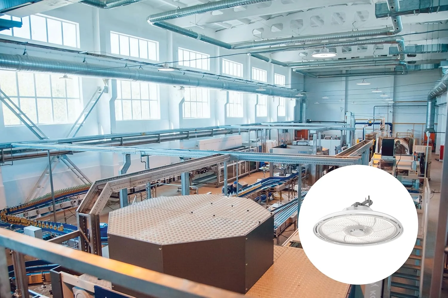 چراغ LED سقفی گرد Lithonia Lighting REBL، خروجی لومن قابل تنظیم 12000/15000/18000، دمای رنگ سفید قابل تغییر 3500K/4000K/5000K، چراغ کار، UVOLT 120-347V، 12.2" x 7.5"، سفید چراغ LED سقفی گرد Lithonia Lighting REBL، خروجی لومن قابل تنظیم 12000/15000/18000، دمای رنگ سفید قابل تغییر 3500K/4000K/5000K، چراغ کار، UVOLT 120-347V، 12.2" x 7.5"، سفید