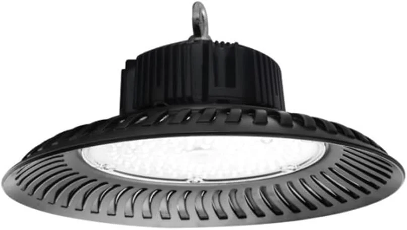 چراغ سوله ای 100 وات UFO نارکن نور روز (سفید سرد) 6500-7000K LED صرفه جویی در انرژی دایکاست آلومینیوم با پوشش پودری SMD شفاف نور سوله ای 10000LM، AC160-265V، 50-60HZ، IP65