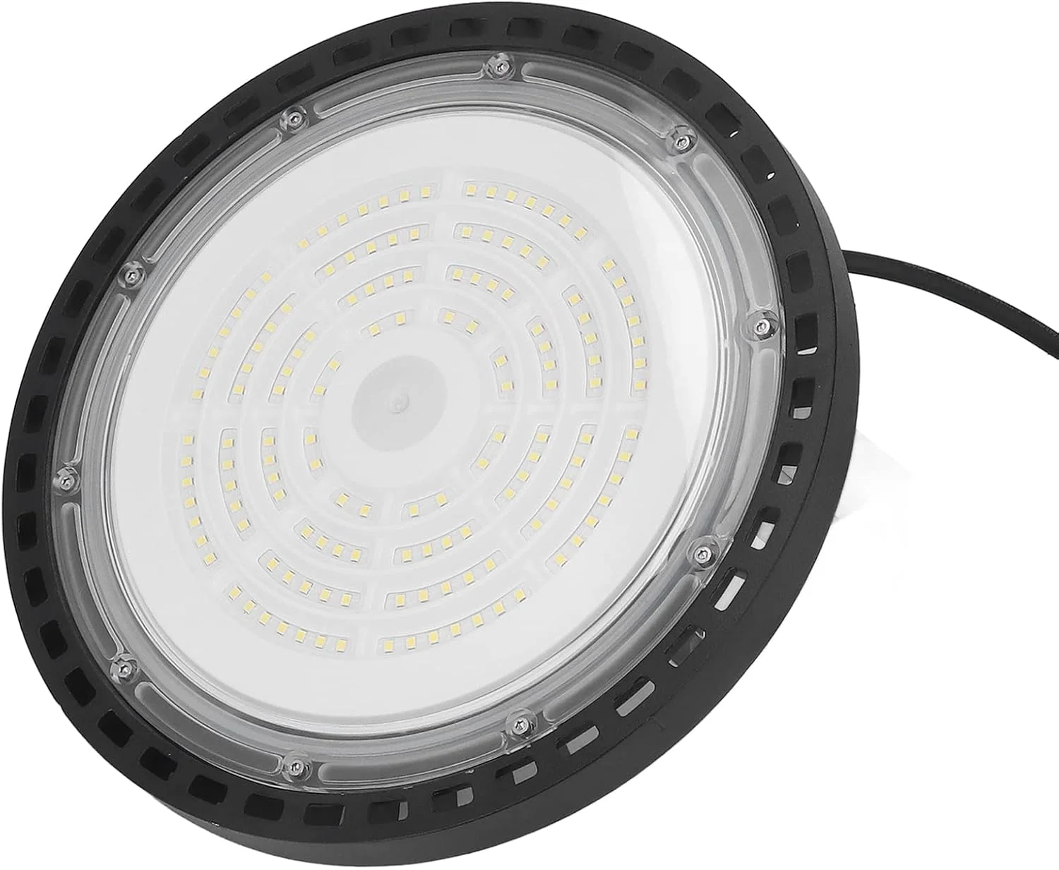 چراغ LED صنعتی 100 وات، محافظت IP65، دایکاست یکپارچه، فوق العاده روشن، AC 85-265V با حلقه آویز برای روشنایی انبار تجاری چراغ LED صنعتی 100 وات، محافظت IP65، دایکاست یکپارچه، فوق العاده روشن، AC 85-265V با حلقه آویز برای روشنایی انبار تجاری