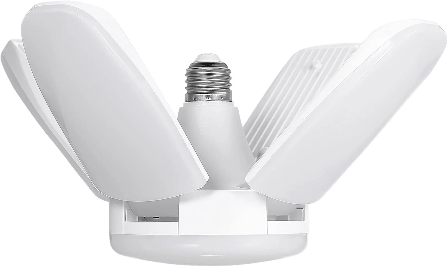 چراغ گاراژ LED Fawoonu AC 85-265V 60W، چراغ های سقفی تاشو تغییر شکل پذیر با 4 پنل قابل تنظیم، نور سفید طبیعی 6000-6500k برای گاراژ، انبار، کارگاه، زیرزمین، سالن ورزشی، آشپزخانه چراغ گاراژ LED Fawoonu AC 85-265V 60W، چراغ های سقفی تاشو تغییر شکل پذیر با 4 پنل قابل تنظیم، نور سفید طبیعی 6000-6500k برای گاراژ، انبار، کارگاه، زیرزمین، سالن ورزشی، آشپزخانه