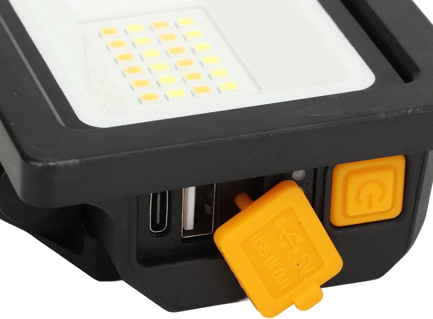 چراغ کار LED Kikumi با قلاب آویز، 7 حالت، نورافکن قابل حمل 24-LED، چراغ جستجو، چراغ کمپینگ برای معدن چراغ کار LED Kikumi با قلاب آویز، 7 حالت، نورافکن قابل حمل 24-LED، چراغ جستجو، چراغ کمپینگ برای معدن