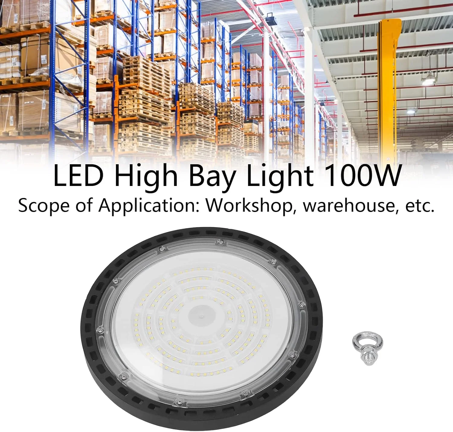 چراغ سوله ای فوق العاده روشن، چراغ سوله ای LED با محافظت IP65، ضد گرد و غبار، اتلاف حرارت خوب برای کارگاه چراغ سوله ای فوق العاده روشن، چراغ سوله ای LED با محافظت IP65، ضد گرد و غبار، اتلاف حرارت خوب برای کارگاه