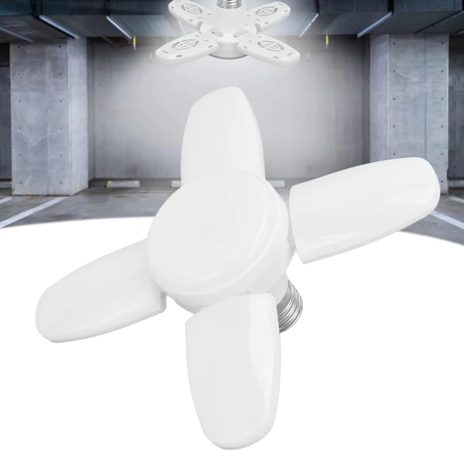 چراغ سقفی LED گاراژ، چراغ های گاراژ LED تاشو تغییر شکل پذیر با روشنایی بالا برای کارگاه انبار چراغ سقفی LED گاراژ، چراغ های گاراژ LED تاشو تغییر شکل پذیر با روشنایی بالا برای کارگاه انبار