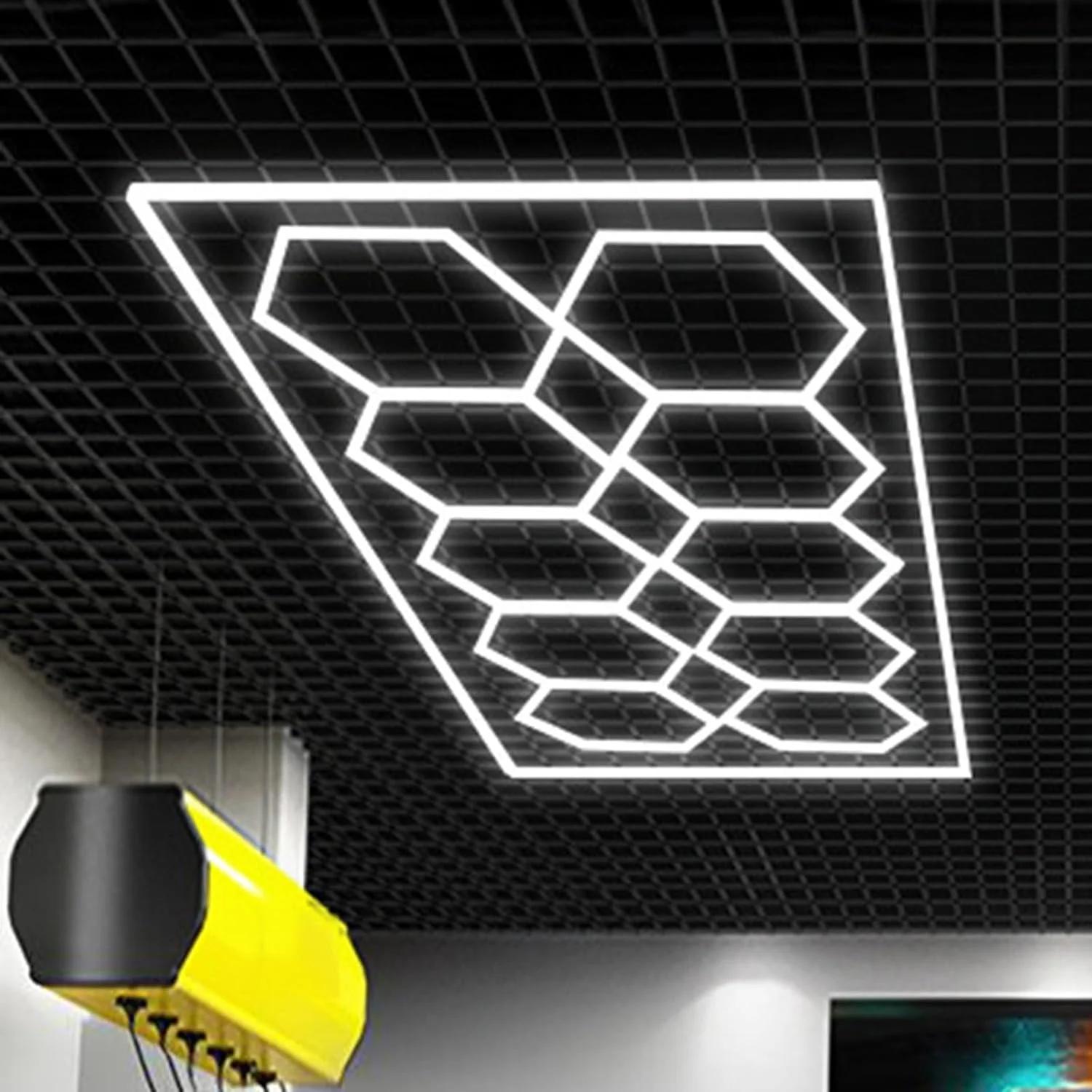 Lamp های بی‌هیچ، LED، خطی، حیاطی، هیکسیگون، خانه، روشنایی سقفی Garage