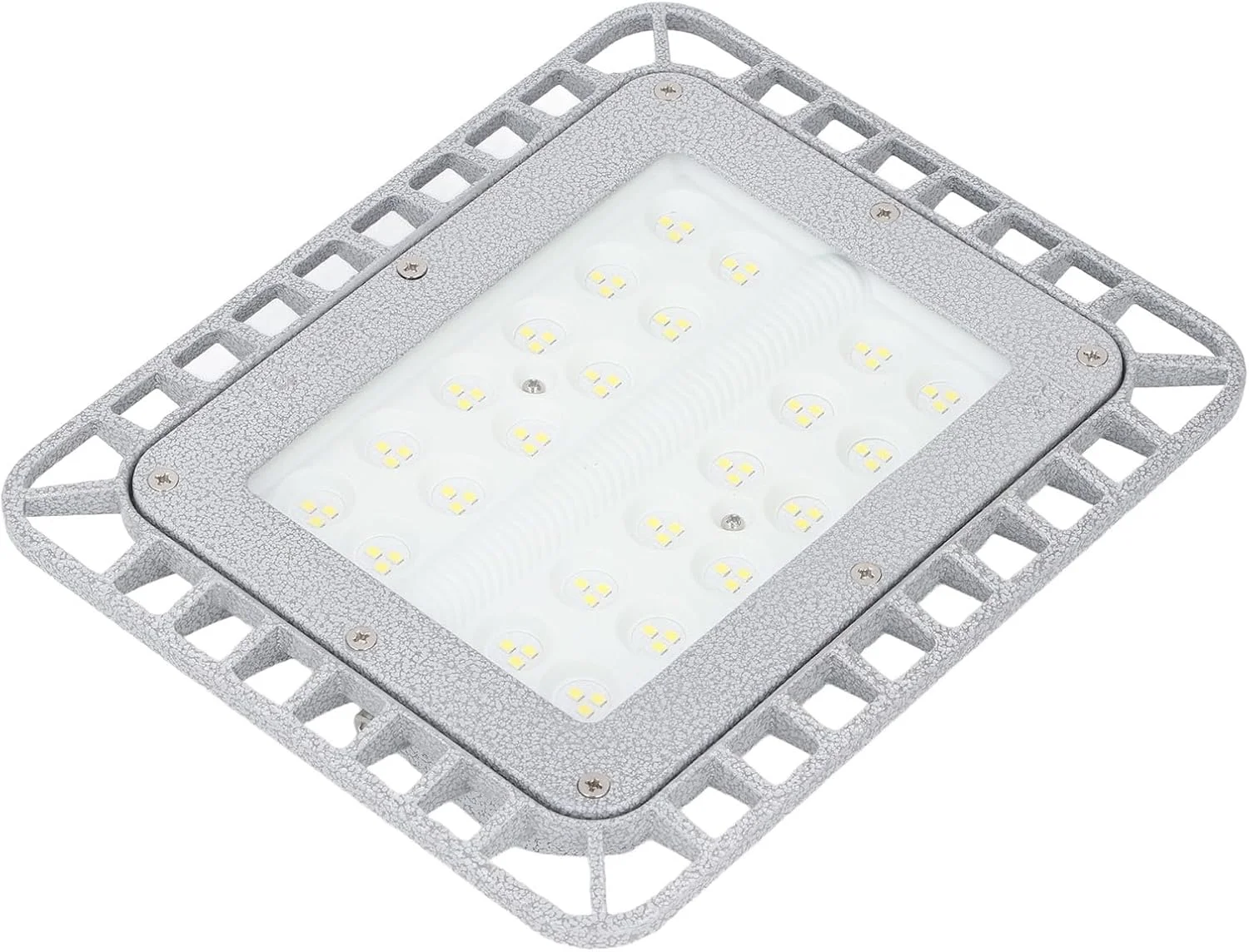 چراغ ضد انفجار LED هافی 50 وات با روشنایی بالا، بدنه آلیاژ آلومینیوم، مناسب برای کارخانجات، معادن و تونل های بزرگ