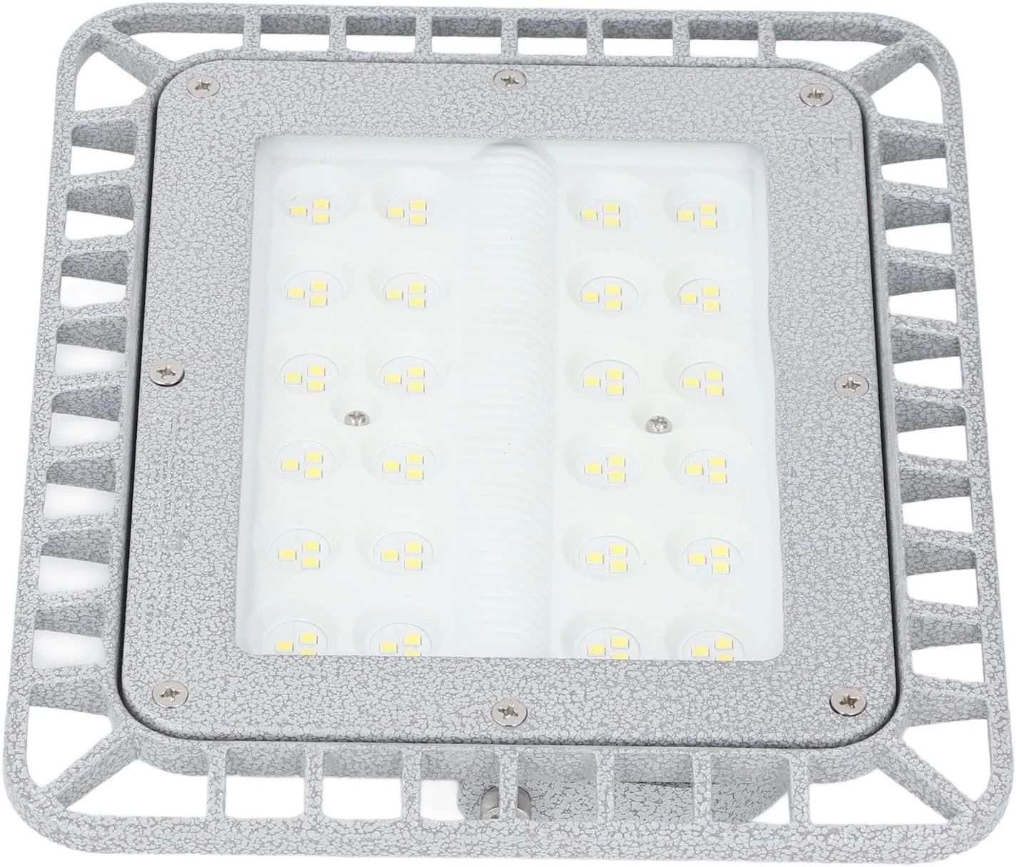 چراغ ضد انفجار LED هافی 50 وات با روشنایی بالا، بدنه آلیاژ آلومینیوم، مناسب برای کارخانجات، معادن و تونل های بزرگ