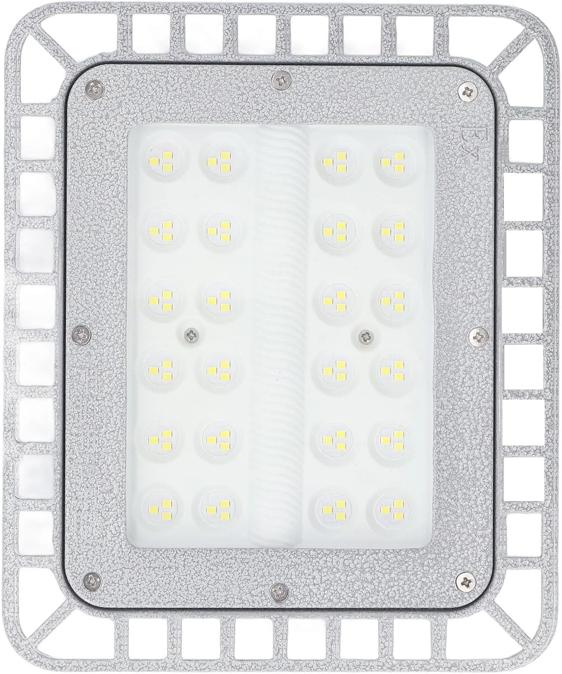 چراغ ضد انفجار LED هافی 50 وات با روشنایی بالا، بدنه آلیاژ آلومینیوم، مناسب برای کارخانجات، معادن و تونل های بزرگ