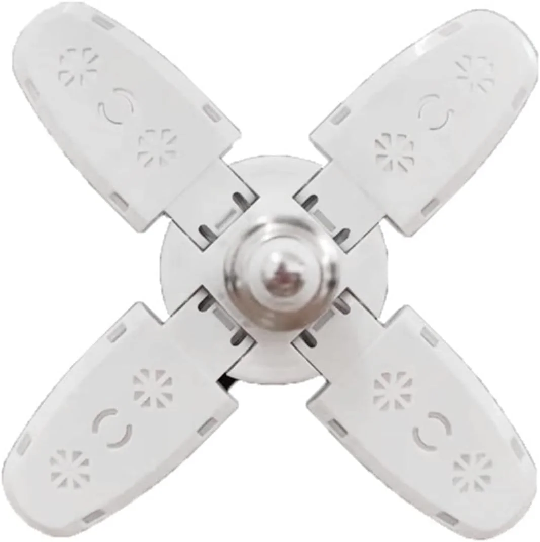 چراغ های LED گاراژ - چراغ سقفی گاراژ، 28 وات 1500 لومن 6500-7000K E27/E26 چراغ های سقفی LED گاراژ با 4 پنل قابل تنظیم برای گاراژها، کارگاه، فضای داخلی، فضای باز، کارگاه و انبار، پوشش کامل چراغ های LED گاراژ - چراغ سقفی گاراژ، 28 وات 1500 لومن 6500-7000K E27/E26 چراغ های سقفی LED گاراژ با 4 پنل قابل تنظیم برای گاراژها، کارگاه، فضای داخلی، فضای باز، کارگاه و انبار، پوشش کامل
