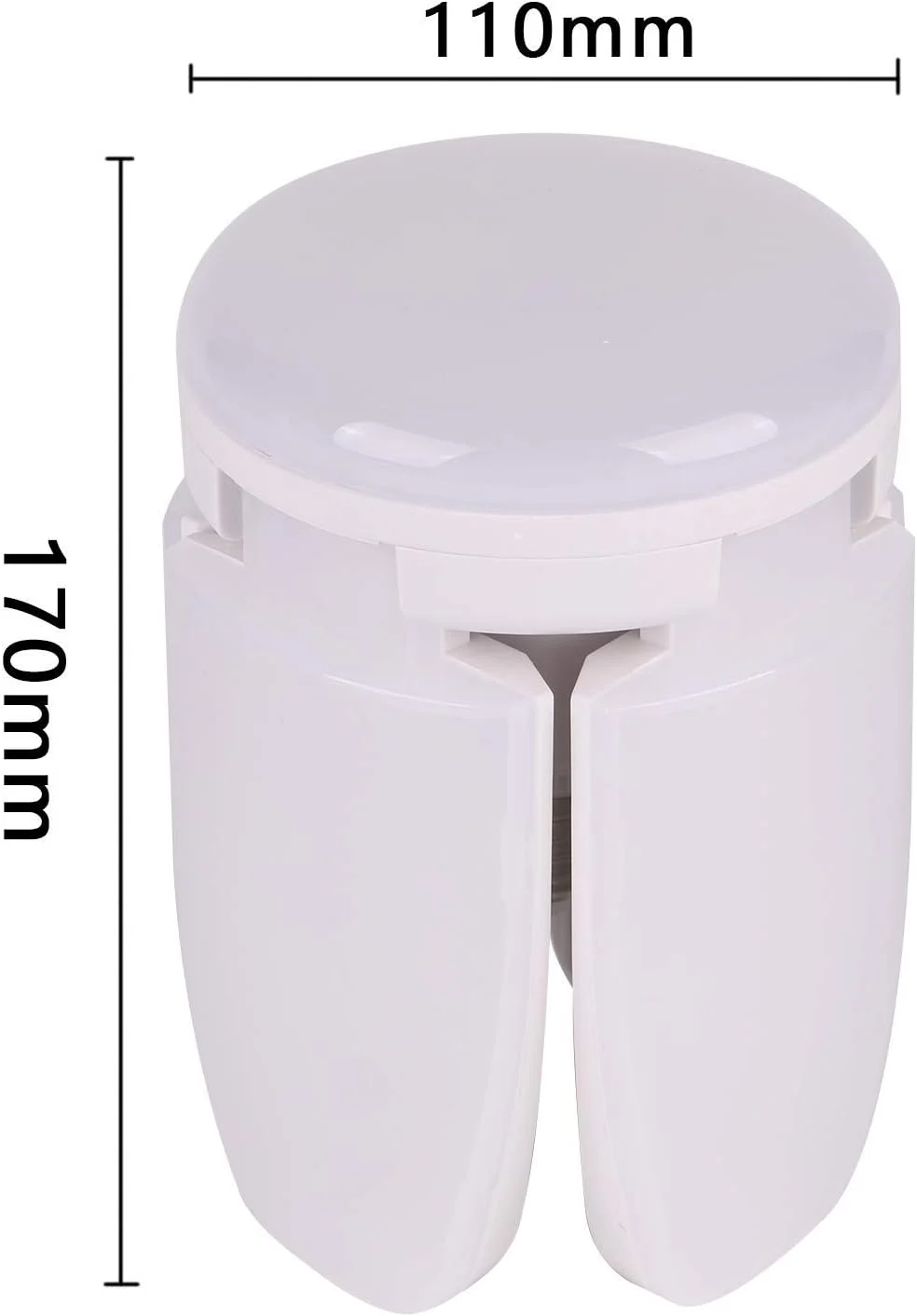 چراغ های LED گاراژ، 60 وات E27 6000LM چراغ سقفی LED تغییر شکل پذیر نور روز، روشنایی سفید گاراژ با 4 پنل LED قابل تنظیم برای چراغ های انبار کارگاه زیرزمین چراغ های LED گاراژ، 60 وات E27 6000LM چراغ سقفی LED تغییر شکل پذیر نور روز، روشنایی سفید گاراژ با 4 پنل LED قابل تنظیم برای چراغ های انبار کارگاه زیرزمین