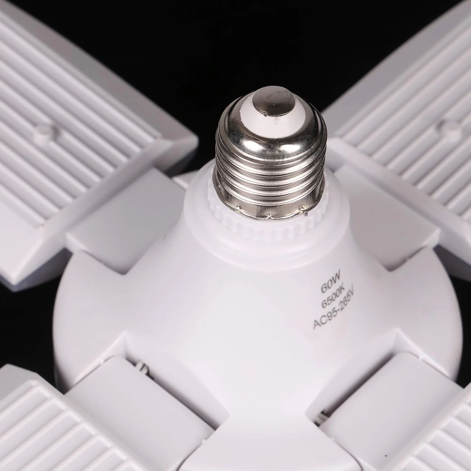 چراغ های LED گاراژ، 60 وات E27 6000LM چراغ سقفی LED تغییر شکل پذیر نور روز، روشنایی سفید گاراژ با 4 پنل LED قابل تنظیم برای چراغ های انبار کارگاه زیرزمین چراغ های LED گاراژ، 60 وات E27 6000LM چراغ سقفی LED تغییر شکل پذیر نور روز، روشنایی سفید گاراژ با 4 پنل LED قابل تنظیم برای چراغ های انبار کارگاه زیرزمین