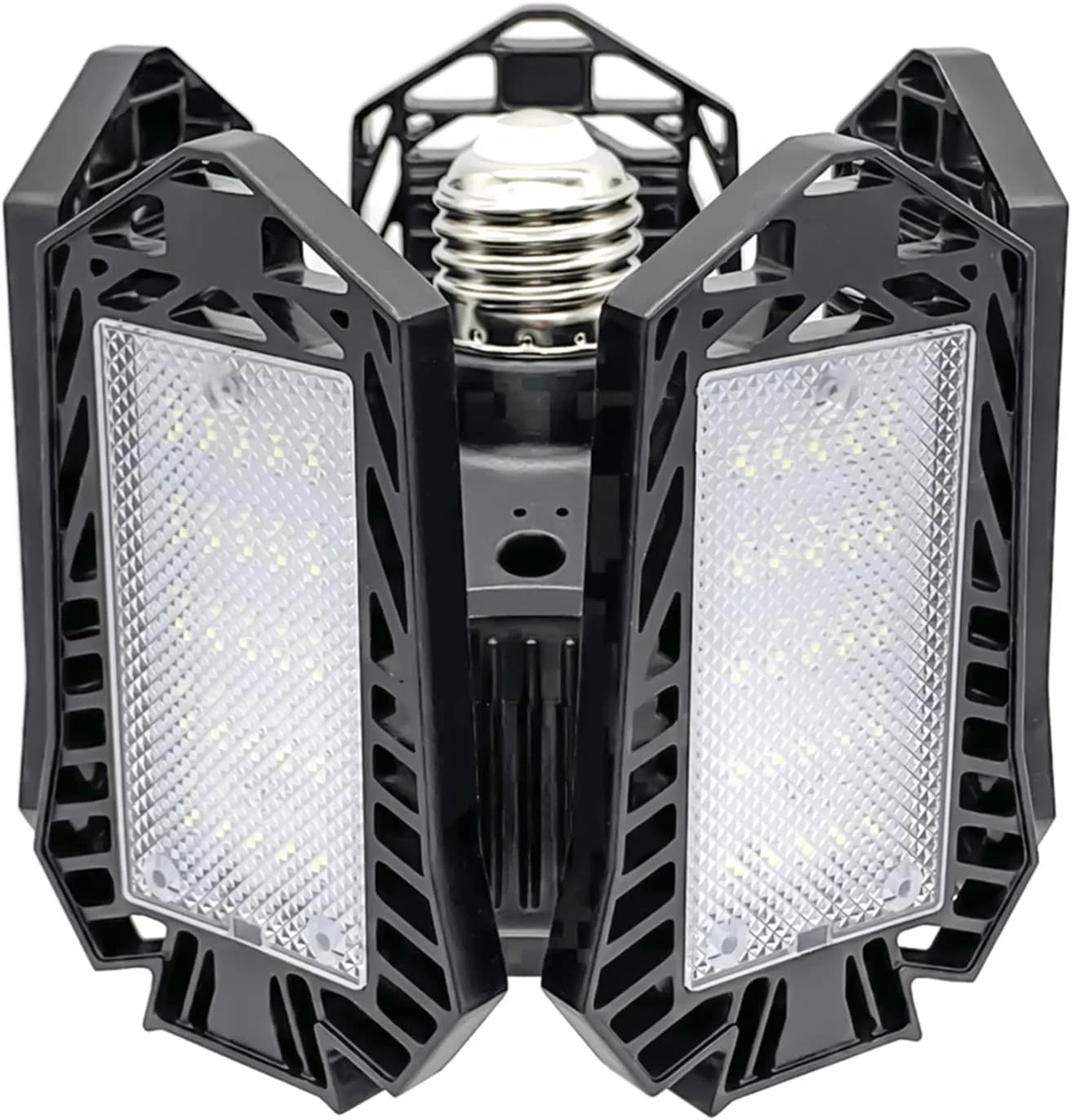 چراغ گاراژ LED روشن 15000LM، چراغ سقفی گاراژ با 6 پنل نورانی، چراغ LED تغییر شکل پذیر برای گاراژ، روشنایی گاراژ 150 واتی برای کارگاه زیرزمین انبار اتاق زیر شیروانی (E26/E27، 240 عدد LED) چراغ گاراژ LED روشن 15000LM، چراغ سقفی گاراژ با 6 پنل نورانی، چراغ LED تغییر شکل پذیر برای گاراژ، روشنایی گاراژ 150 واتی برای کارگاه زیرزمین انبار اتاق زیر شیروانی (E26/E27، 240 عدد LED)