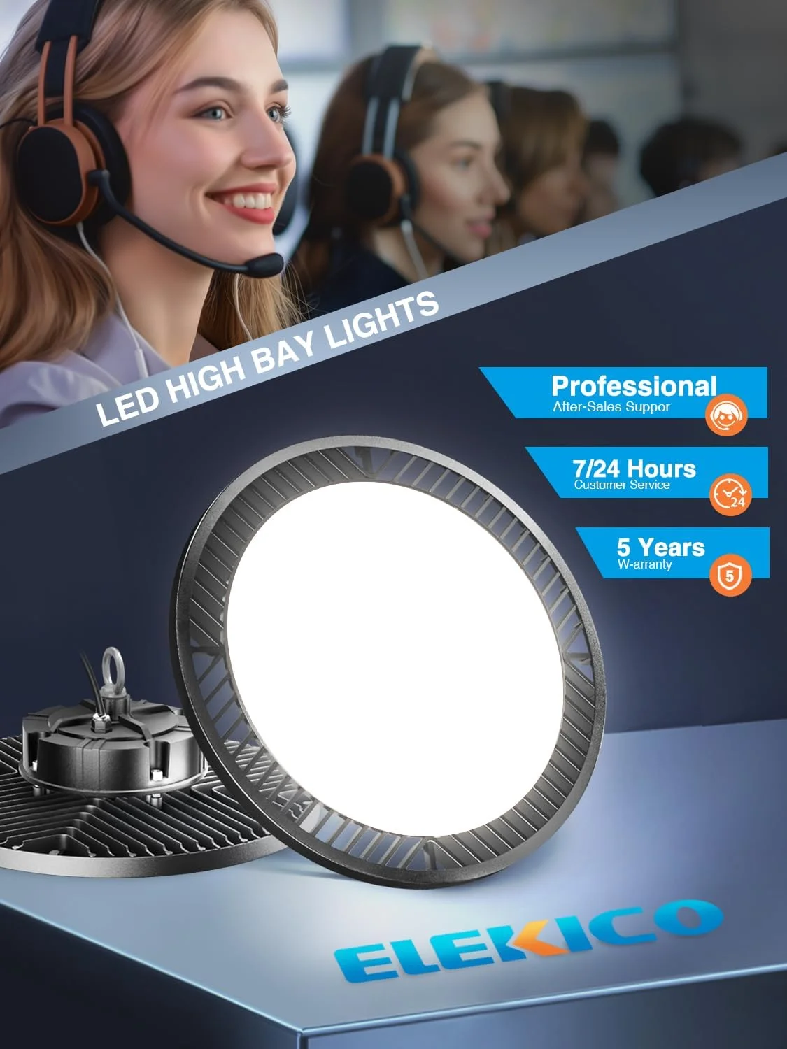 چراغ های کارگاهی ال ای دی یو اف او ELEKICO فوق العاده روشن 21000 لومن 5000 کلوین 150 وات 10 عددی با کابل 5 فوتی، دوشاخه 3 پین، قلاب و طناب ایمنی برای گاراژ، کارخانه، انبار، کارگاه و انبار چراغ های کارگاهی ال ای دی یو اف او ELEKICO فوق العاده روشن 21000 لومن 5000 کلوین 150 وات 10 عددی با کابل 5 فوتی، دوشاخه 3 پین، قلاب و طناب ایمنی برای گاراژ، کارخانه، انبار، کارگاه و انبار