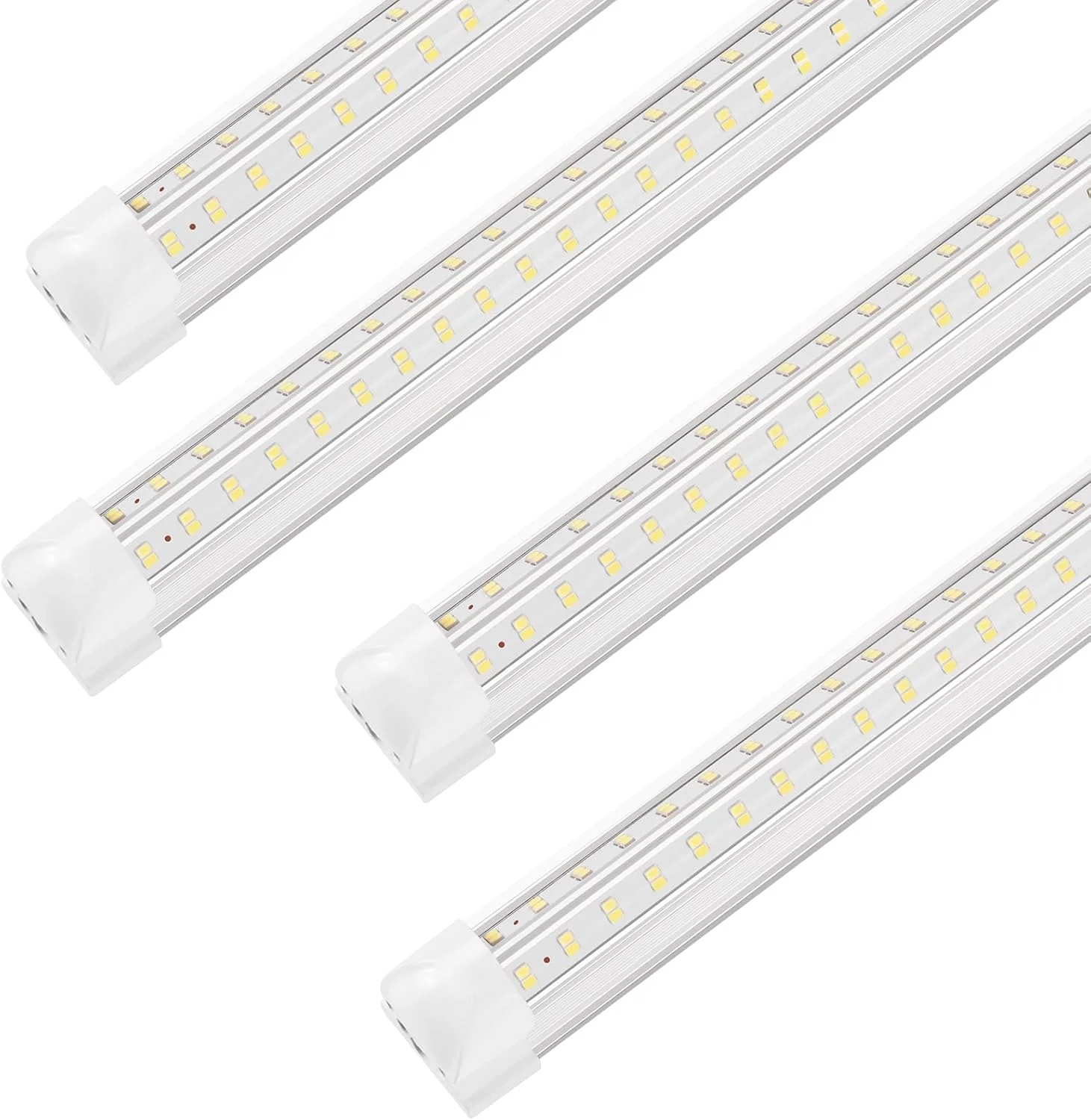 XLNYUUI - چراغ های LED فروشگاهی، چراغ های LED فروشگاهی 4 فوتی، 50 وات، 6500K، 7000LM، سفید سرد، چراغ های LED فروشگاهی 4 فوتی، چراغ های LED فروشگاهی