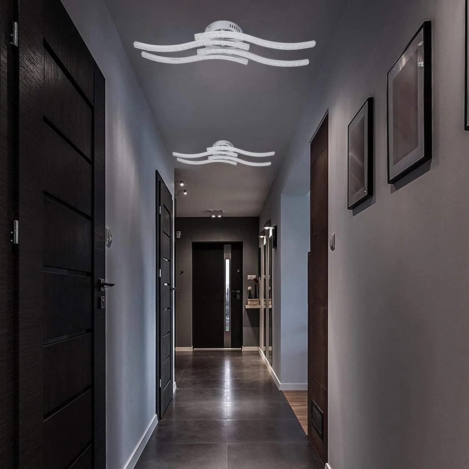 چراغ سقفی ViaGasaFamido، چراغ سقفی LED AC85-265V 64W، چراغ با کنترل از راه دور، چراغ 4 محوره برای اتاق نشیمن، اتاق خواب، LED چراغ سقفی ViaGasaFamido، چراغ سقفی LED AC85-265V 64W، چراغ با کنترل از راه دور، چراغ 4 محوره برای اتاق نشیمن، اتاق خواب، LED