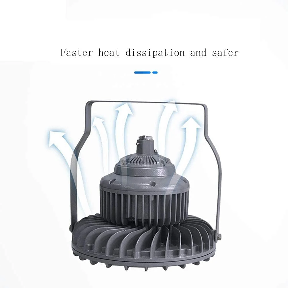 چراغ ضد انفجار LED 100 وات ANLONGLI، چراغ روشنایی انبار سوله، نور روز 2700-6500K، ضد آب IP66، کارخانه کارگاه صنعتی، چراغ سوله چراغ ضد انفجار LED 100 وات ANLONGLI، چراغ روشنایی انبار سوله، نور روز 2700-6500K، ضد آب IP66، کارخانه کارگاه صنعتی، چراغ سوله