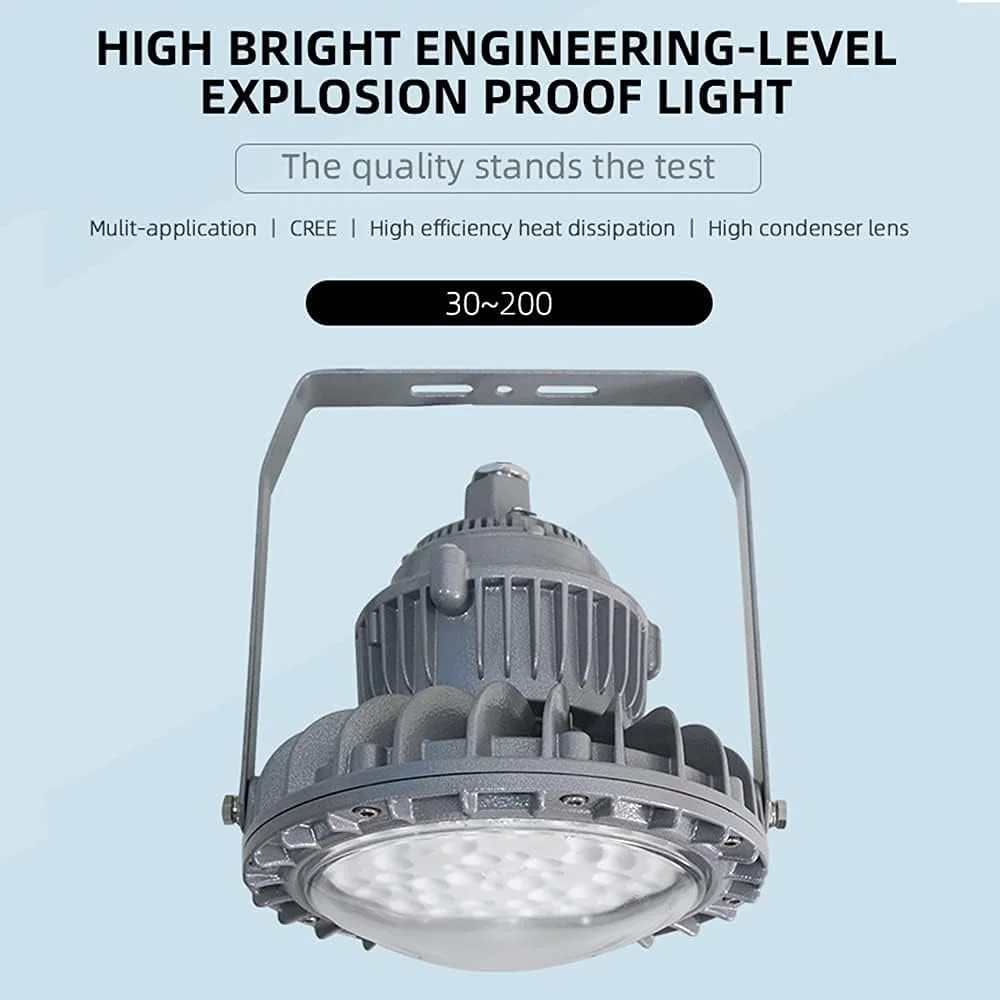 چراغ ضد انفجار LED 100 وات ANLONGLI، چراغ روشنایی انبار سوله، نور روز 2700-6500K، ضد آب IP66، کارخانه کارگاه صنعتی، چراغ سوله چراغ ضد انفجار LED 100 وات ANLONGLI، چراغ روشنایی انبار سوله، نور روز 2700-6500K، ضد آب IP66، کارخانه کارگاه صنعتی، چراغ سوله