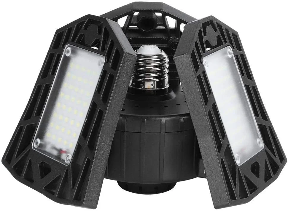 چراغ های گاراژ LED مدل OUKA E26/E27 با توان 60 وات، چراغ سقفی تغییر شکل پذیر، چراغ های فروشگاهی LED برای زیرزمین 85VOUKA 265V، چراغ های گاراژ با 3 پنل قابل تنظیم، روشنایی LED کاربردی گاراژ برای کارگاه، انبار، انبار و غیره چراغ های گاراژ LED مدل OUKA E26/E27 با توان 60 وات، چراغ سقفی تغییر شکل پذیر، چراغ های فروشگاهی LED برای زیرزمین 85VOUKA 265V، چراغ های گاراژ با 3 پنل قابل تنظیم، روشنایی LED کاربردی گاراژ برای کارگاه، انبار، انبار و غیره