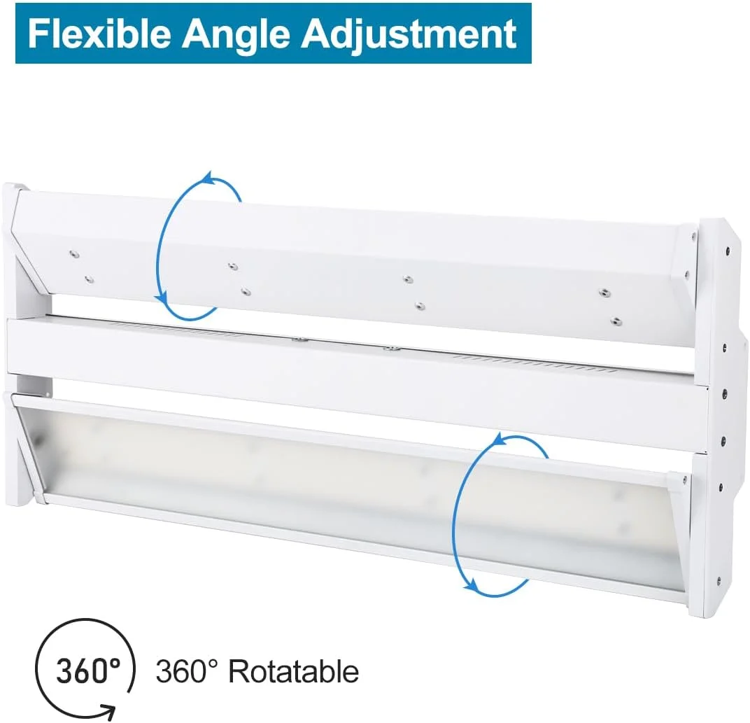 Xbuyee - بسته 4 عددی چراغ های سوله ای LED با قابلیت انتخاب 200W 28000LM 200W/150W/100W، قابل تنظیم 4000K/5000K، 100-277V، چراغ های سوله ای خطی برای انبار، کارگاه Xbuyee - بسته 4 عددی چراغ های سوله ای LED با قابلیت انتخاب 200W 28000LM 200W/150W/100W، قابل تنظیم 4000K/5000K، 100-277V، چراغ های سوله ای خطی برای انبار، کارگاه