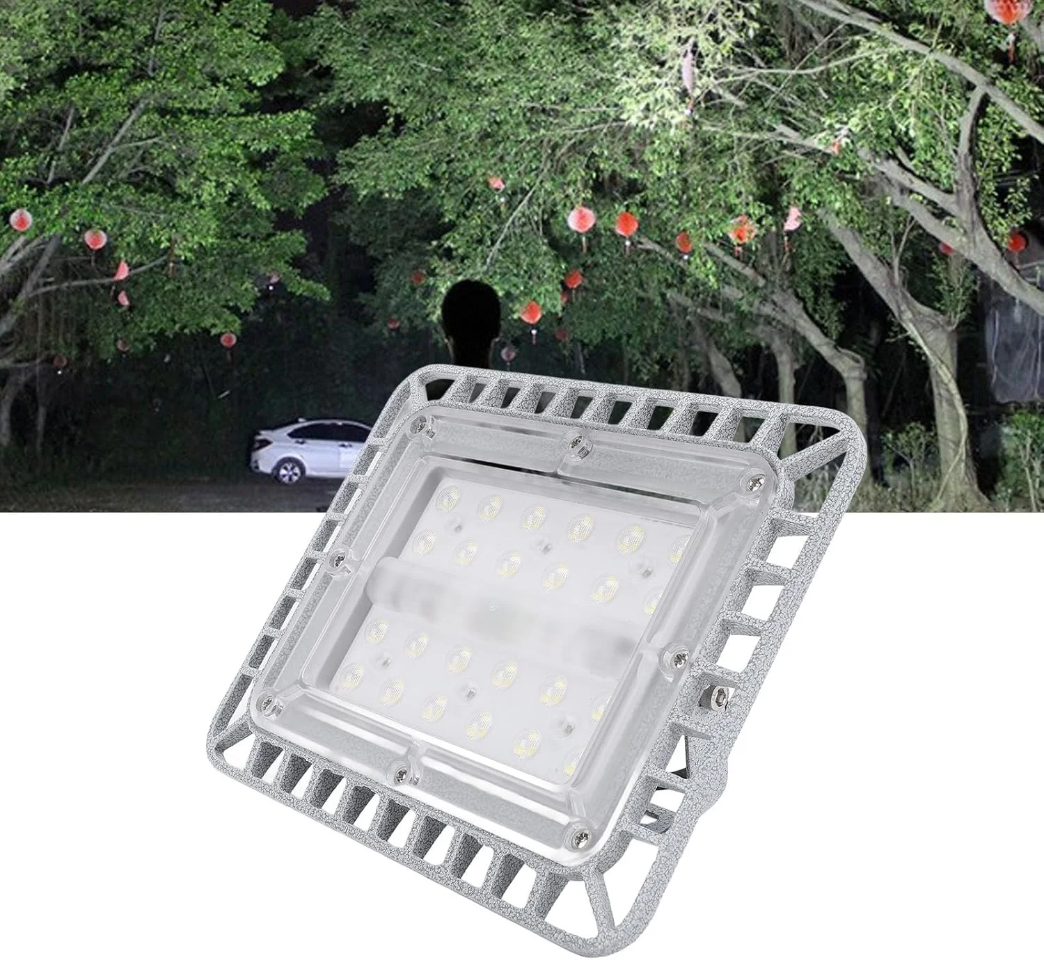 چراغ LED صنعتی با روشنایی بالا، 5500 لومن 5000K، چراغ ضد انفجار LED 50 وات IP65 دارای رتبه 220 ولت، مناسب برای گیاهان، انبارهای بزرگ، معادن، تونل ها، کارگاه های کارخانه چراغ LED صنعتی با روشنایی بالا، 5500 لومن 5000K، چراغ ضد انفجار LED 50 وات IP65 دارای رتبه 220 ولت، مناسب برای گیاهان، انبارهای بزرگ، معادن، تونل ها، کارگاه های کارخانه