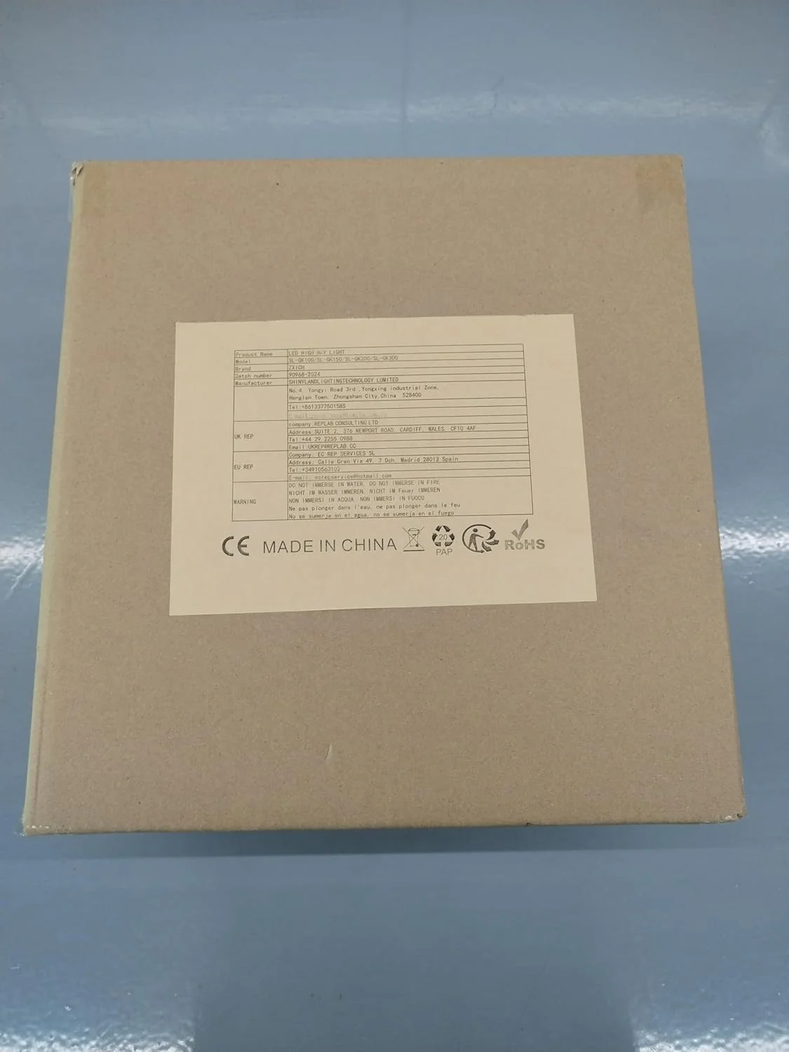 چراغ سوله ای ال ای دی UFO مدل ZXICH با توان 150 وات، 22500 لومن، نورافکن LED داخلی، سفید سرد 6000K-6500K، روشنایی کارگاهی ضد آب IP65، چراغ صنعتی LED برای گاراژ/کارخانه/کارگاه/پارکینگ/باشگاه ورزشی (150 وات، بسته 10 عددی) چراغ سوله ای ال ای دی UFO مدل ZXICH با توان 150 وات، 22500 لومن، نورافکن LED داخلی، سفید سرد 6000K-6500K، روشنایی کارگاهی ضد آب IP65، چراغ صنعتی LED برای گاراژ/کارخانه/کارگاه/پارکینگ/باشگاه ورزشی (150 وات، بسته 10 عددی)