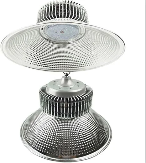 چراغ LED صنعتی آویز، دیمردار، طراحی فوق باریک، نقره ای، لامپ آویز صنعتی (200 وات) چراغ LED صنعتی آویز، دیمردار، طراحی فوق باریک، نقره ای، لامپ آویز صنعتی (200 وات)