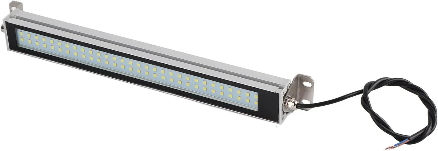 چراغ لوله ای دستگاه Depisuta، چراغ LED ضد انفجار 24 ولت 12 وات، لوله LED ضد آب، فیکسچر CNC برای مصارف صنعتی، منبع سفید، جنس آلیاژ آلومینیوم