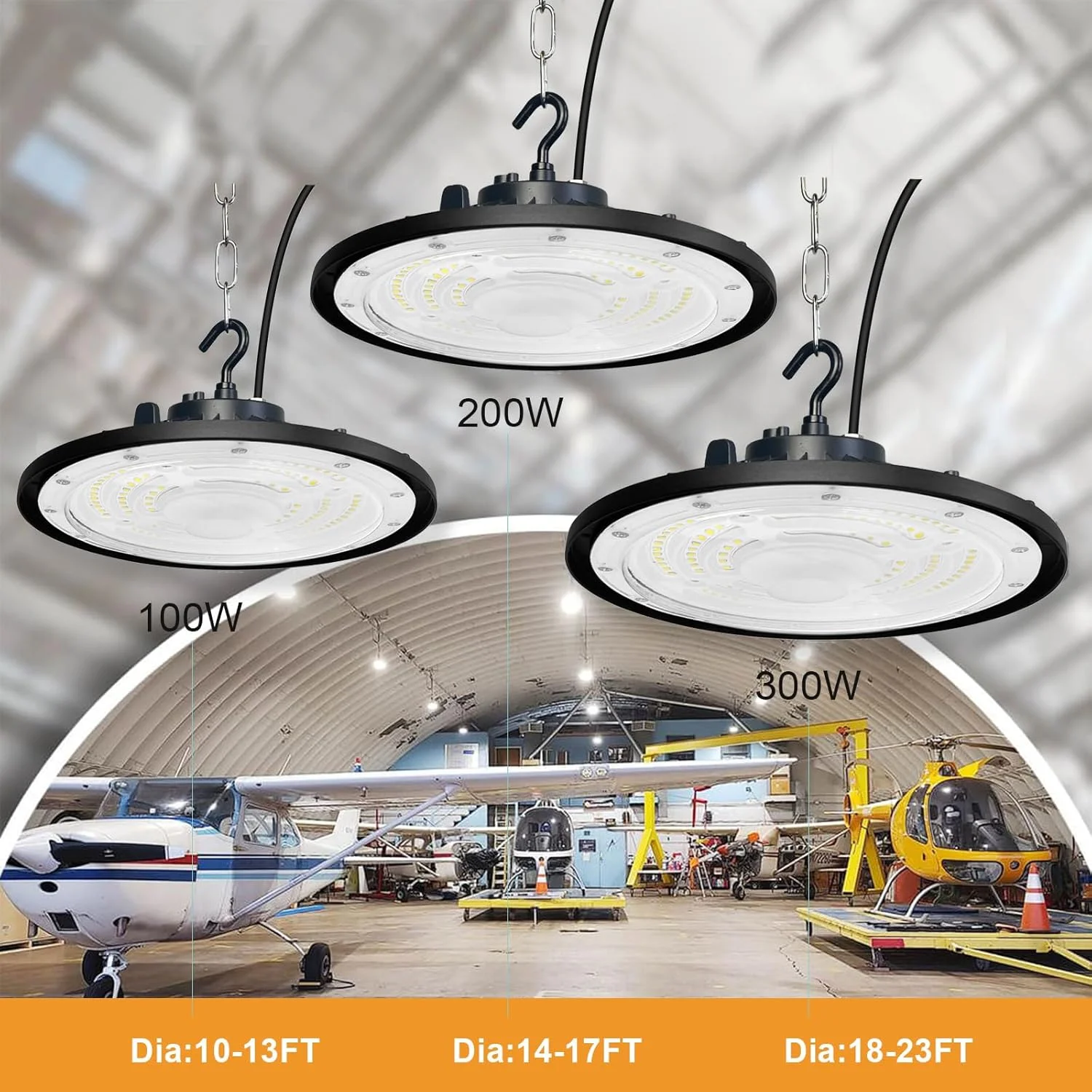 چراغ سوله ای LED مدل UFO فوسینگات 200 وات، 20000 لومن، چراغ صنعتی LED، نور سقفی LED ضد آب 6500K IP65، لوستر UFO داخلی، روشنایی کارگاه انبار لامپ برای استادیوم، گاراژ، کارخانه چراغ سوله ای LED مدل UFO فوسینگات 200 وات، 20000 لومن، چراغ صنعتی LED، نور سقفی LED ضد آب 6500K IP65، لوستر UFO داخلی، روشنایی کارگاه انبار لامپ برای استادیوم، گاراژ، کارخانه