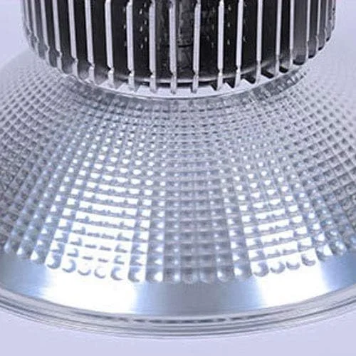 چراغ LED سقفی توکار نقره ای LED UFO، چراغ های سوله ای مرتفع دیمر پذیر فوق العاده باریک، چراغ گاراژ، پوشش زاویه پرتو لنز، لامپ صنعتی، چراغ روشنایی تجاری برای کارگاه، کارخانه، سالن، انبار، فروشگاه