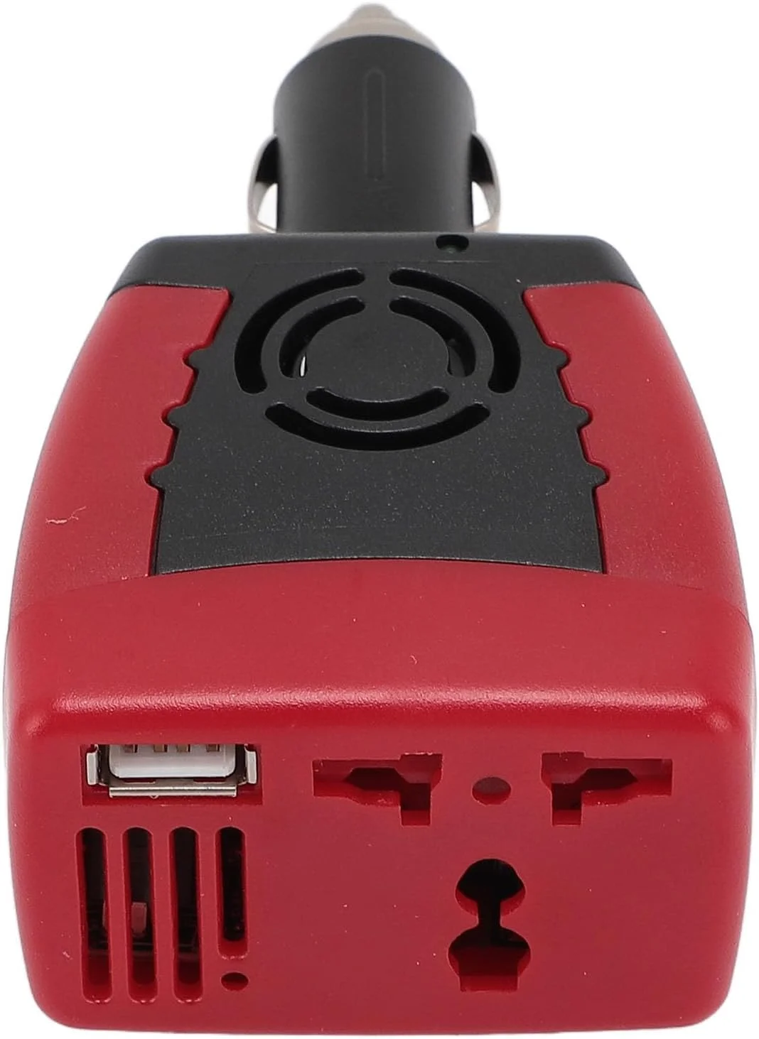 اینورتر برق خودرو Plyisty 150W، مبدل DC 12V به AC، آداپتور شارژر خودرو با پورت USB 5V 0.5A 2.1A، اینورتر برق USB قابل حمل برای تلفن، تبلت، لپ تاپ اینورتر برق خودرو Plyisty 150W، مبدل DC 12V به AC، آداپتور شارژر خودرو با پورت USB 5V 0.5A 2.1A، اینورتر برق USB قابل حمل برای تلفن، تبلت، لپ تاپ