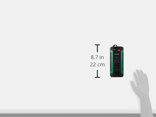 اینورتر برق 300 وات Green Lion Spark، دارای پورتهای Type-C و USB-A، 2 خروجی AC، محافظت در برابر نوسانات و محافظت در برابر ولتاژ بالا برای شارژ ایمن و مطمئن - مشکی اینورتر برق 300 وات Green Lion Spark، دارای پورتهای Type-C و USB-A، 2 خروجی AC، محافظت در برابر نوسانات و محافظت در برابر ولتاژ بالا برای شارژ ایمن و مطمئن - مشکی