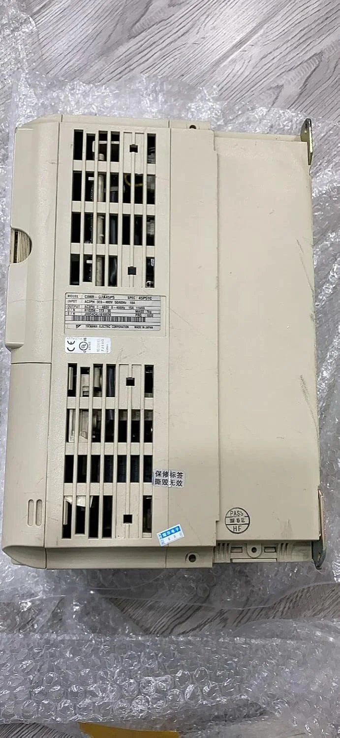 AETOOL - اینورتر سری Yaskawa G7 مدل CIMR G7A45P5 با توان 5.5 کیلووات و ولتاژ 400 ولت، تست شده و آماده فروش.