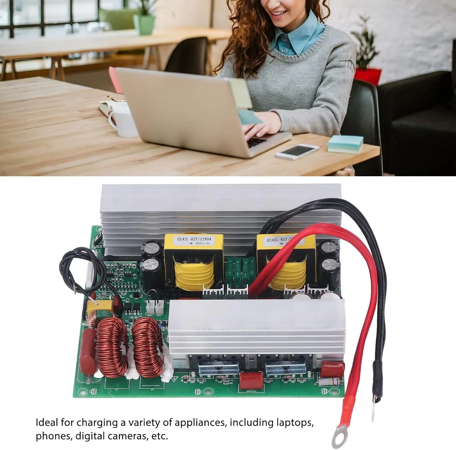 برد اینورتر DC به AC، ماژول اینورتر برق خروجی AC220V با محافظت چندگانه 50 هرتز 60 هرتز آلومینیومی برای دریل های برقی برد اینورتر DC به AC، ماژول اینورتر برق خروجی AC220V با محافظت چندگانه 50 هرتز 60 هرتز آلومینیومی برای دریل های برقی
