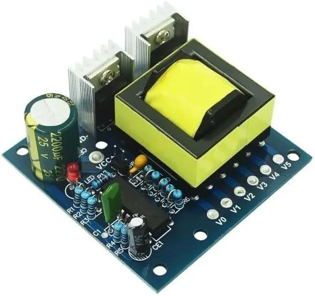 اینورتر برق DC 12V به AC 110-220V 20kHz، 150 وات، موج مربعی