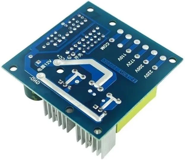 اینورتر برق DC 12V به AC 110-220V 20kHz، 150 وات، موج مربعی