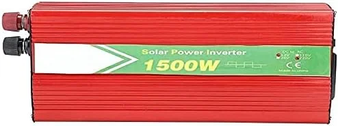 اینورتر برق خودرو H-BEI 1500W موج سینوسی اصلاح شده 12 ولت به 220 ولت ایمن برای خانه های متحرک، کامیون، قایق، کمپینگ، مصارف خانگی
