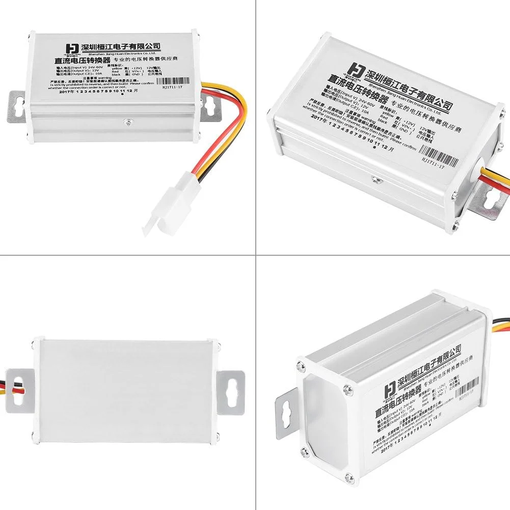 مبدل کاهنده ولتاژ DC به DC والفرانت، ورودی 24V-60V، خروجی 12V -10 آمپر/ 120 وات، تنظیم کننده منبع تغذیه برای خودروهای برقی، کارتینگ، کلوپ کار، اسکوتر، دوچرخه و غیره مبدل کاهنده ولتاژ DC به DC والفرانت، ورودی 24V-60V، خروجی 12V -10 آمپر/ 120 وات، تنظیم کننده منبع تغذیه برای خودروهای برقی، کارتینگ، کلوپ کار، اسکوتر، دوچرخه و غیره