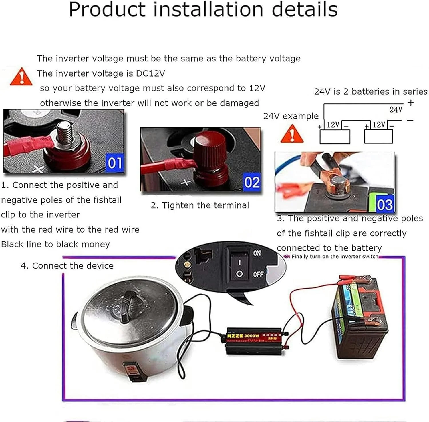 اینورتر موج سینوسی خالص XENITE 6000W/8000W، اینورتر برق، DC 12V/24V/48V/60V به AC 110V/220V اینورتر خودرو، با صفحه نمایش LCD و پریزهای AC برای خانه، RV، کمپینگ مسافرتی، 220V-12V8000W اینورتر موج سینوسی خالص XENITE 6000W/8000W، اینورتر برق، DC 12V/24V/48V/60V به AC 110V/220V اینورتر خودرو، با صفحه نمایش LCD و پریزهای AC برای خانه، RV، کمپینگ مسافرتی، 220V-12V8000W
