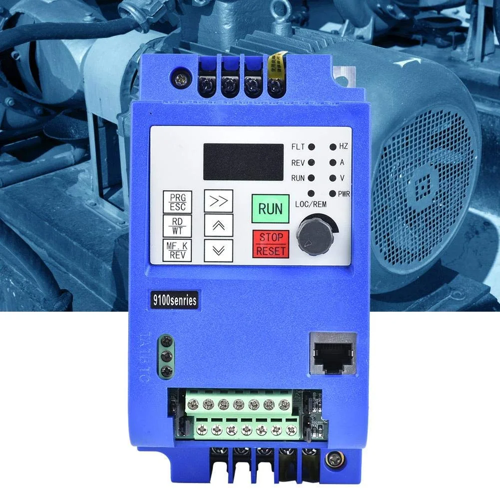 موتور الکتریکی اینورتر GZDtdsd، موتور سه فاز مستحکم و بادوام NF9100-3T-00220G کنترلر سرعت فرکانس VFD AC380V 2.2KW با PLC برای مبدل فرکانس تجهیزات اتوماسیون موتور الکتریکی اینورتر GZDtdsd، موتور سه فاز مستحکم و بادوام NF9100-3T-00220G کنترلر سرعت فرکانس VFD AC380V 2.2KW با PLC برای مبدل فرکانس تجهیزات اتوماسیون