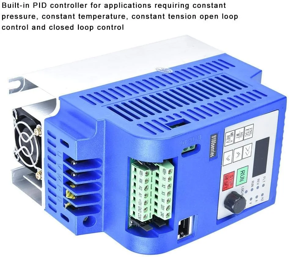 موتور الکتریکی اینورتر LZFuiop، موتور سه فاز مستحکم و بادوام NF9100-3T-00220G کنترل کننده سرعت فرکانس VFD AC380V 2.2KW با PLC برای مبدل فرکانس تجهیزات اتوماسیون موتور الکتریکی اینورتر LZFuiop، موتور سه فاز مستحکم و بادوام NF9100-3T-00220G کنترل کننده سرعت فرکانس VFD AC380V 2.2KW با PLC برای مبدل فرکانس تجهیزات اتوماسیون