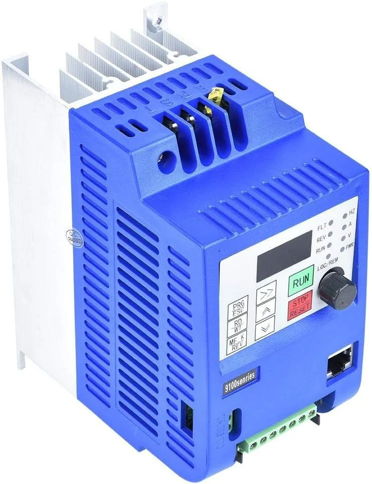 موتور الکتریکی اینورتر LZFuiop، موتور سه فاز مستحکم و بادوام NF9100-3T-00220G کنترل کننده سرعت فرکانس VFD AC380V 2.2KW با PLC برای مبدل فرکانس تجهیزات اتوماسیون موتور الکتریکی اینورتر LZFuiop، موتور سه فاز مستحکم و بادوام NF9100-3T-00220G کنترل کننده سرعت فرکانس VFD AC380V 2.2KW با PLC برای مبدل فرکانس تجهیزات اتوماسیون
