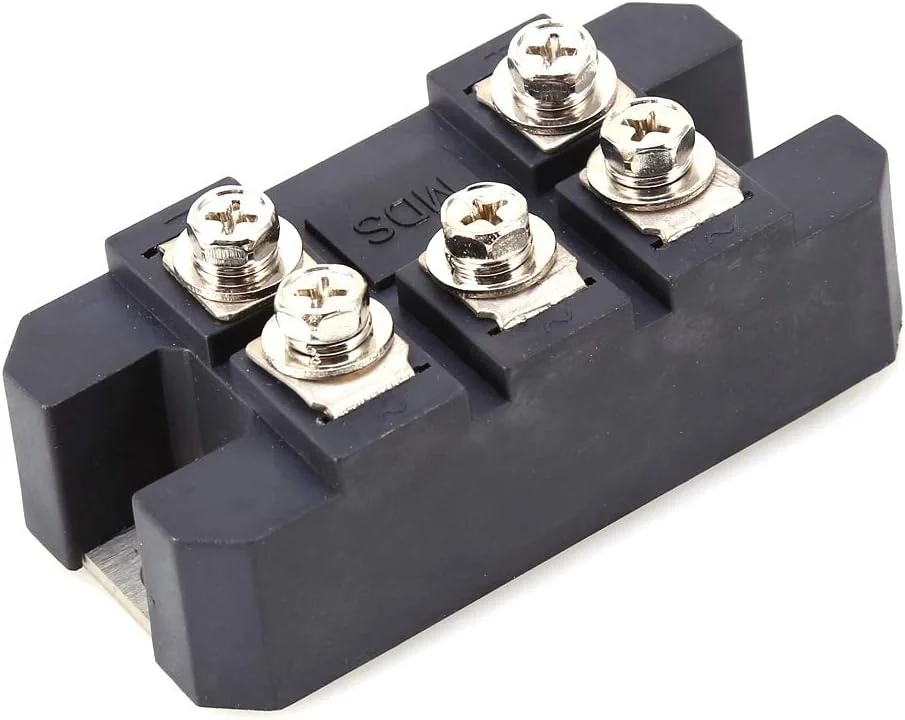 پل دیود سه فاز NDNCZDHC 150 آمپر MDS150a 1600V، قدرت بالا، بادوام و قابل حمل برای اینورتر PWM، ورودی جریان الکتریکی، شارژ باتری