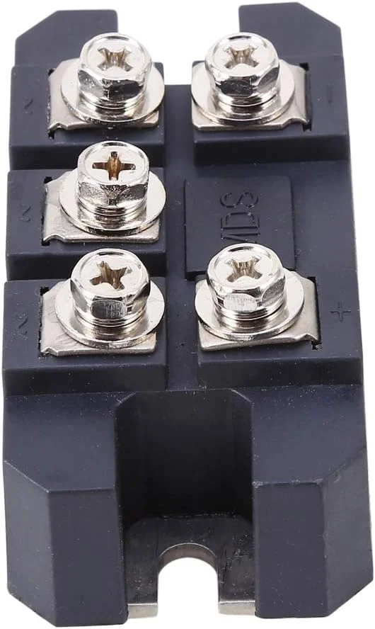 پل دیود سه فاز NDNCZDHC 150 آمپر MDS150a 1600V، قدرت بالا، بادوام و قابل حمل برای اینورتر PWM، ورودی جریان الکتریکی، شارژ باتری