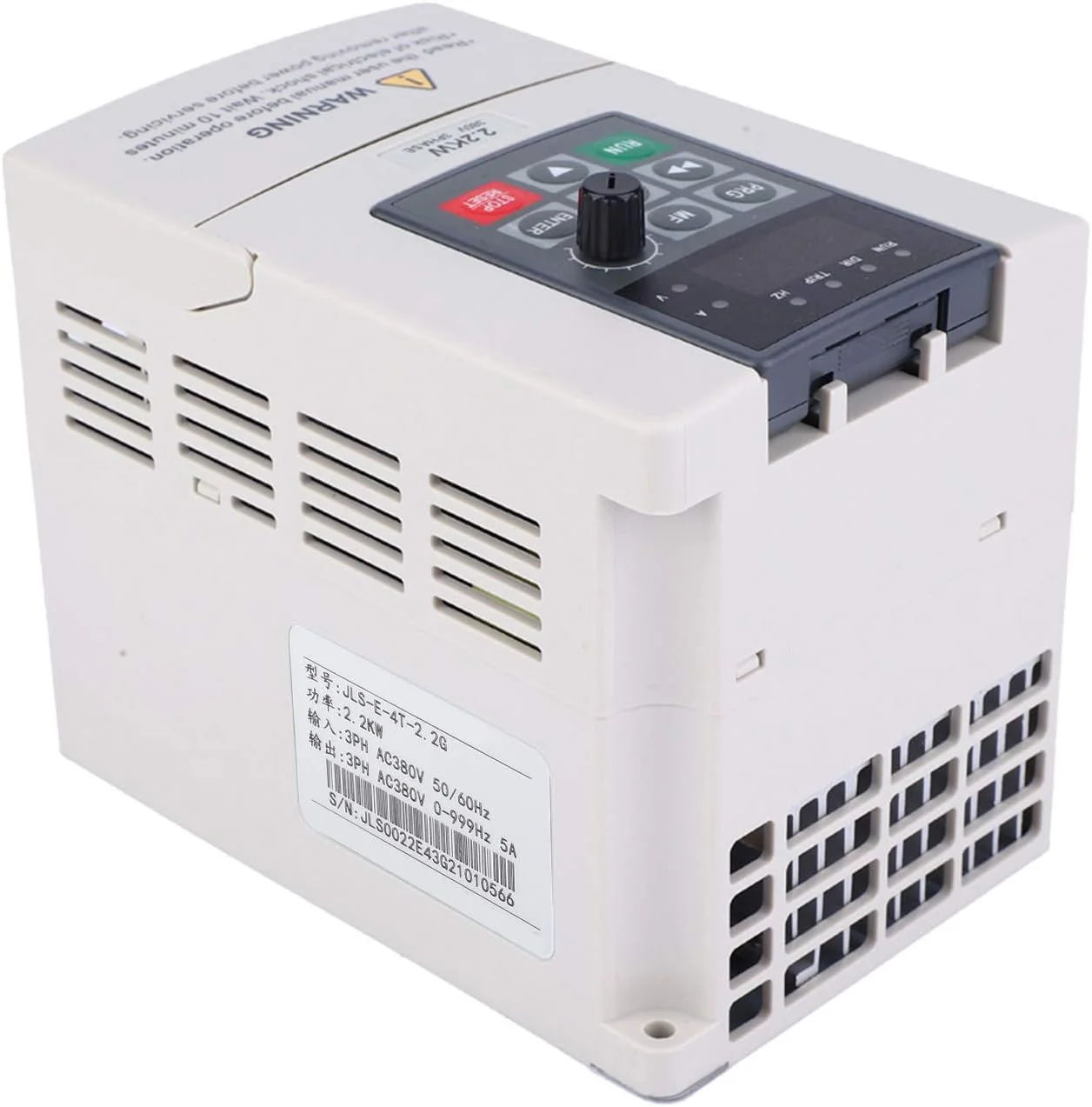 اینورتر 380 ولت 2.2 کیلووات، درایو VFD 2.2 کیلووات اینورتر VFD درایو فرکانس متغیر 380 ولت اینورتر موتور حرفه ای با کارایی بالا، کنترل موتور الکتریکی