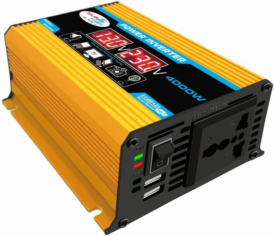AETOOL - اینورتر 12 ولت خودرو باری 24 ولت خودرو برقی 48 ولت 60 ولت 72 ولت به 220 ولت 110 ولت خانگی با توان بالا (T110 ولت زرد-1 C110 ولت مشکی-1) AETOOL - اینورتر 12 ولت خودرو باری 24 ولت خودرو برقی 48 ولت 60 ولت 72 ولت به 220 ولت 110 ولت خانگی با توان بالا (T110 ولت زرد-1 C110 ولت مشکی-1)