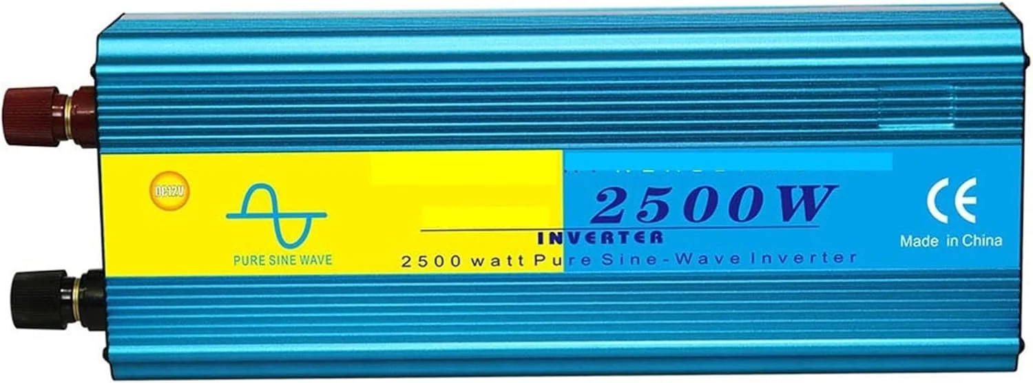 مبدل سینوسی خالص ZAIED با توان پیک 500W 1000W 1500W 2000W 2500W 3000W، اینورتر 12V به 220، اینورتر خورشیدی 50Hz 60Hz با LCD برای لوازم برقی منزل