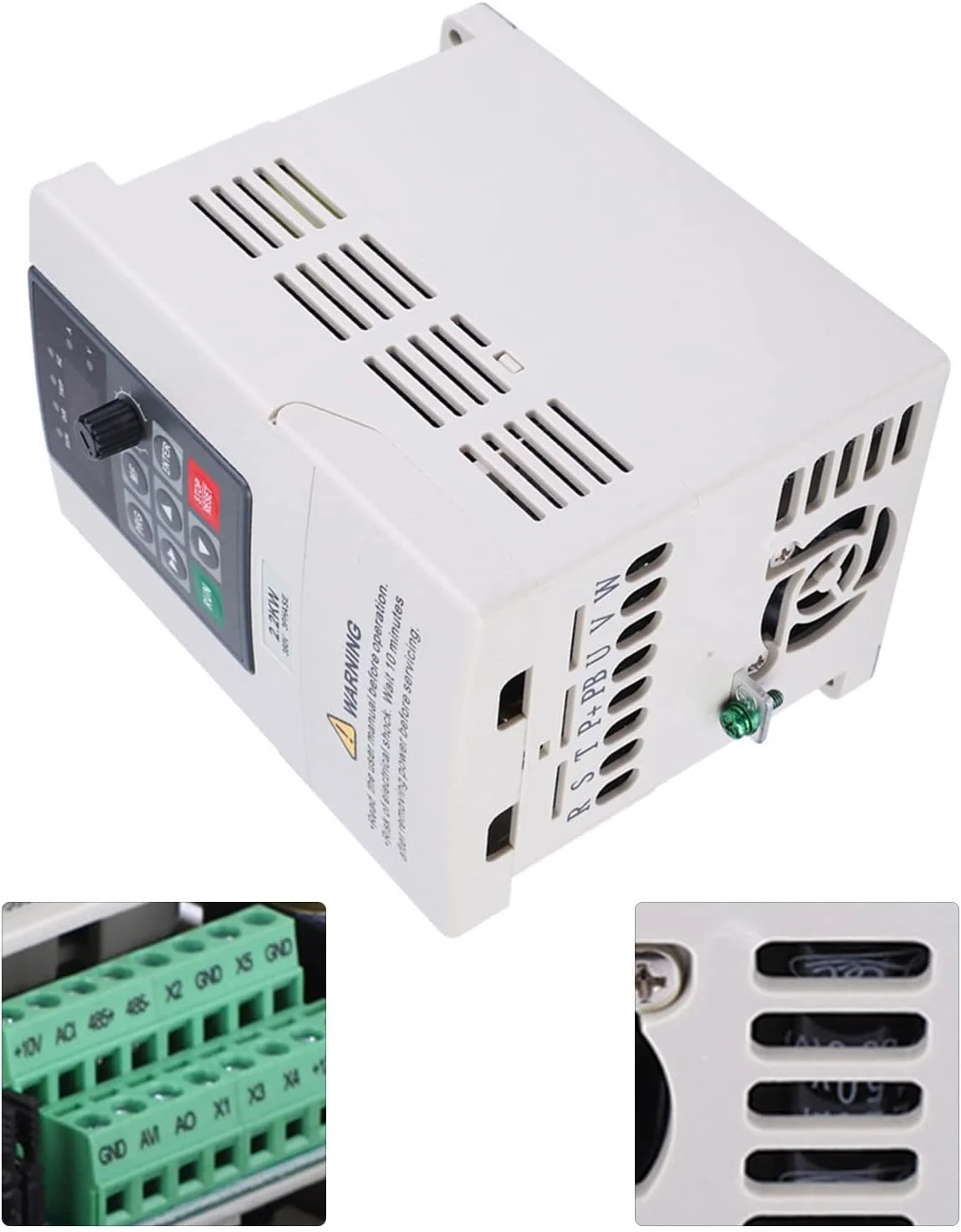 اینورتر 380 ولت 2.2 کیلووات، درایو VFD 2.2 کیلووات، اینورتر VFD درایو فرکانس متغیر 380 ولت، موتور حرفه ای با عملکرد بالا، کنترل موتور الکتریکی