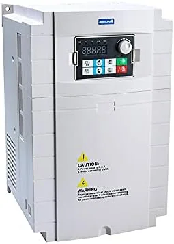 اینورتر درایو فرکانس متغیر GFGBUOP مدل VFD 4KW ورودی 220 به 380 خروجی تک فاز خانگی ورودی برق سه فاز (4 کیلو وات)